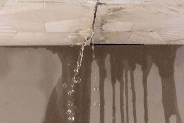 Professional Flood Damage Cleanup technician working in Dexter City, OH